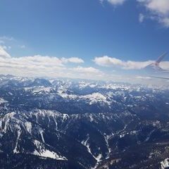 Flugwegposition um 11:24:11: Aufgenommen in der Nähe von Miesbach, Deutschland in 2295 Meter